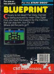 Blue Print - Back | Blue Print Atari 2600