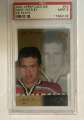 Dany Heatley [Ice Stars] #43 Hockey Cards 2000 Upper Deck Ice Prices