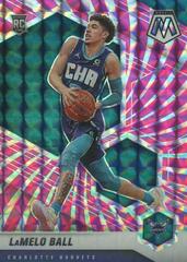 LaMelo Ball [Pink Swirl] #202 Basketball Cards 2020 Panini Mosaic Prices