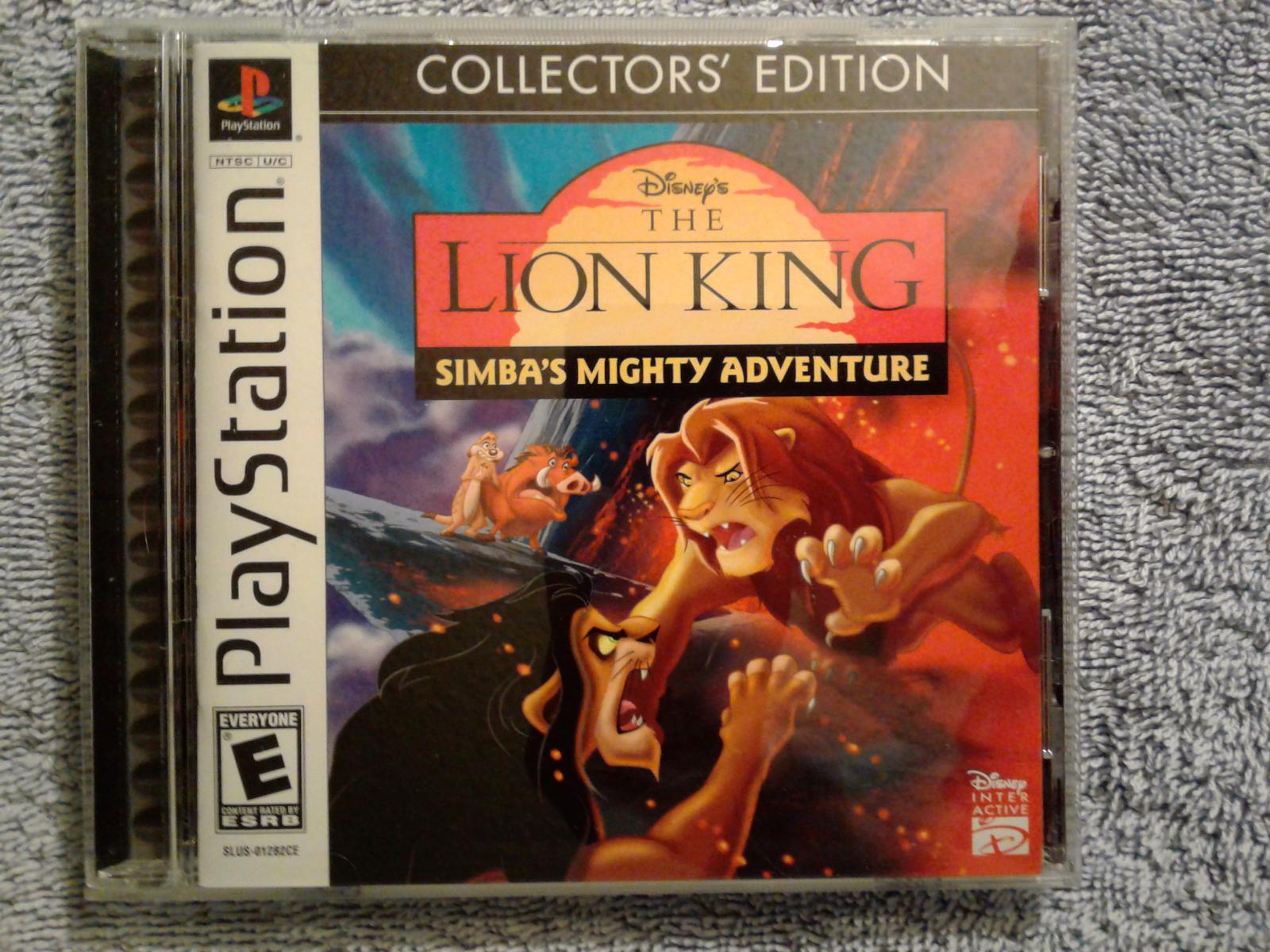 The Lion King Simbas Mighty Adventure | Item, Box, and Manual | Playstation