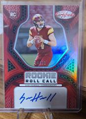 Sam Howell #RCS-SH Football Cards 2022 Panini Certified Rookie Roll Call Signatures Prices