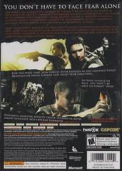 Back Cover | Resident Evil 5 [Platinum Hits] Xbox 360