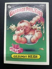 Gezundt HEIDI #329B 1987 Garbage Pail Kids Prices