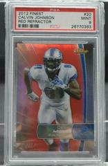 Calvin Johnson [Red Refractor] #20 Football Cards 2012 Topps Finest Prices