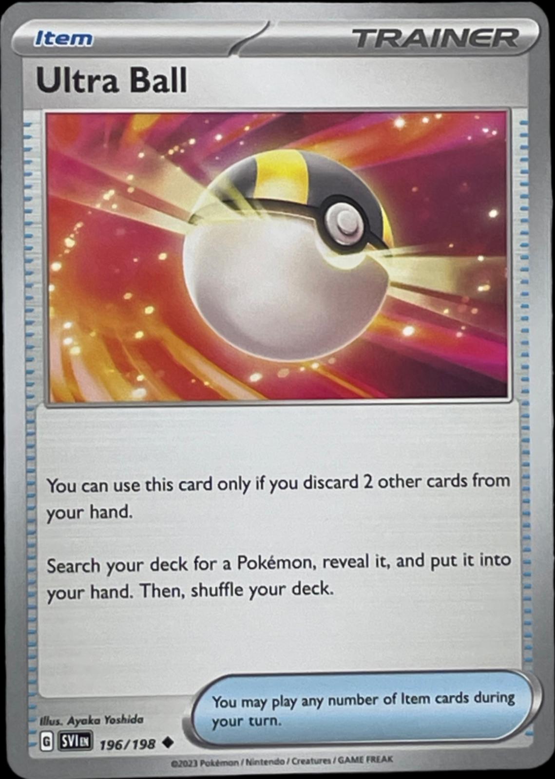 Ultra Ball #196 Prices | Pokemon Scarlet & Violet | Pokemon Cards