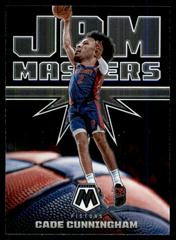 Cade Cunningham #16 Basketball Cards 2021 Panini Mosaic Jam Masters Prices