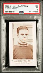Auriel Joliat #14 Hockey Cards 1923 V145-1 Paterson Prices