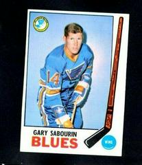 Gary Sabourin Hockey Cards 1969 Topps Prices