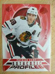 Patrick Kane [Red] Hockey Cards 2020 SP Authentic Profiles Prices