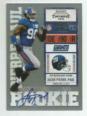 Jason Pierre Paul [Autograph] Football Cards 2010 Playoff Contenders Prices