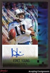 Vince Young [Black] #EI-VY Football Cards 2021 Panini Illusions Elusive Ink Autographs Prices