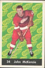 John McKenzie #34 Hockey Cards 1961 Parkhurst Prices