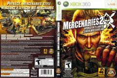 Slip Cover Scan By Canadian Brick Cafe | Mercenaries 2 World in Flames Xbox 360