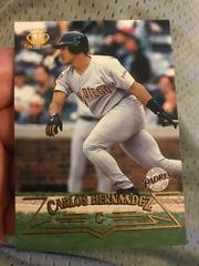 Carlos Hernandez [Gold] #429 Baseball Cards 1998 Pacific Prices
