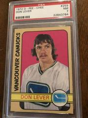 Don Lever Hockey Cards 1972 O-Pee-Chee Prices