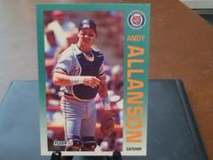 Andy Allanson #128 Baseball Cards 1992 Fleer Prices