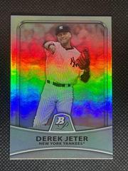 Derek Jeter [Gold Refractor] Baseball Cards 2010 Bowman Platinum Prices