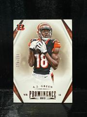 A.J. Green [Gold] Football Cards 2013 Panini Prominence Prices