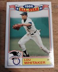 Lou Whitaker Baseball Cards 1987 Topps All Star 22 Prices