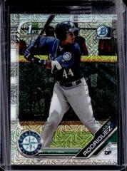Julio Rodriguez [Purple Refractor] #33 Baseball Cards 2019 Bowman Mega Box Chrome Prices