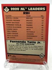 Back Of Card | Fernando Tatis Jr Baseball Cards 2021 Topps 1986 All Star Baseball 35th Anniversary