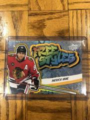 Patrick Kane [Gold] Hockey Cards 2022 Upper Deck Freestyles Prices