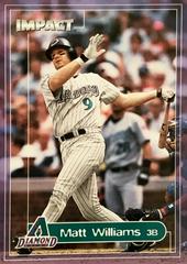 Matt Williams #35 Baseball Cards 2000 Fleer Impact Prices