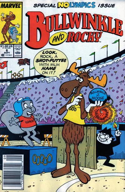 Bullwinkle and Rocky #6 (1988) Comic Books Bullwinkle and Rocky