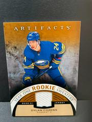 Dylan Cozens #RS-DC Hockey Cards 2021 Upper Deck Artifacts Year One Rookie Sweaters Prices