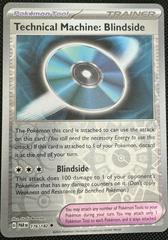 Technical Machine: Blindside [Reverse Holo] #176 Pokemon Paradox Rift Prices