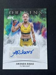 Amanda Ribas #OA-ARB Ufc Cards 2022 Panini Chronicles UFC Origins Autographs Prices