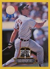 Cal Ripken Jr. Baseball Cards 1993 Leaf Heading for the Hall Prices
