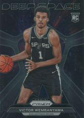 Victor Wembanyama #1 Basketball Cards 2023 Panini Prizm Deep Space Prices