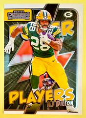 AJ Dillon #PWR-AJD Football Cards 2022 Panini Contenders Power Players Prices