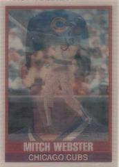 Mitch Webster #67 Baseball Cards 1989 Sportflics Prices