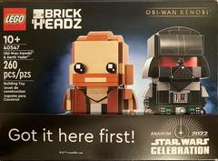 Obi-Wan Kenobi & Darth Vader [Star Wars Celebration] #40547 LEGO BrickHeadz Prices