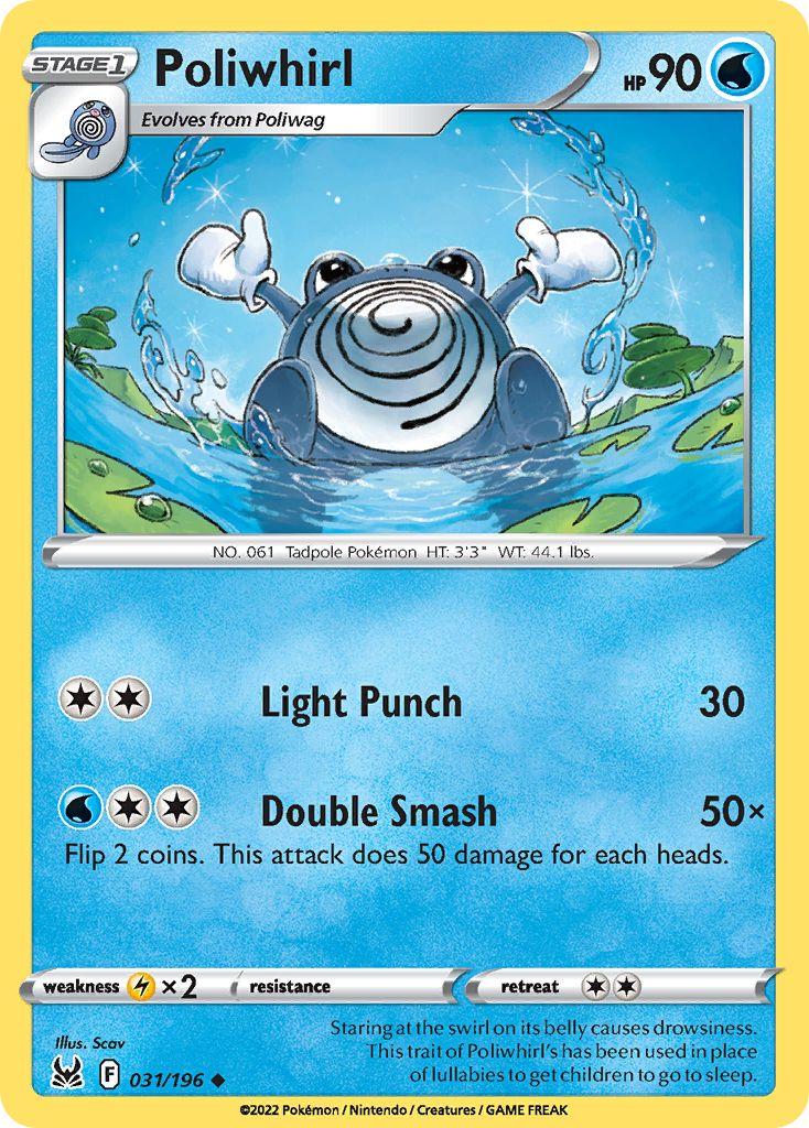 Poliwhirl #31 Prices | Pokemon Lost Origin | Pokemon Cards