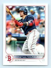 Christian Vazquez Baseball Cards 2022 Topps Boston Red Sox Prices