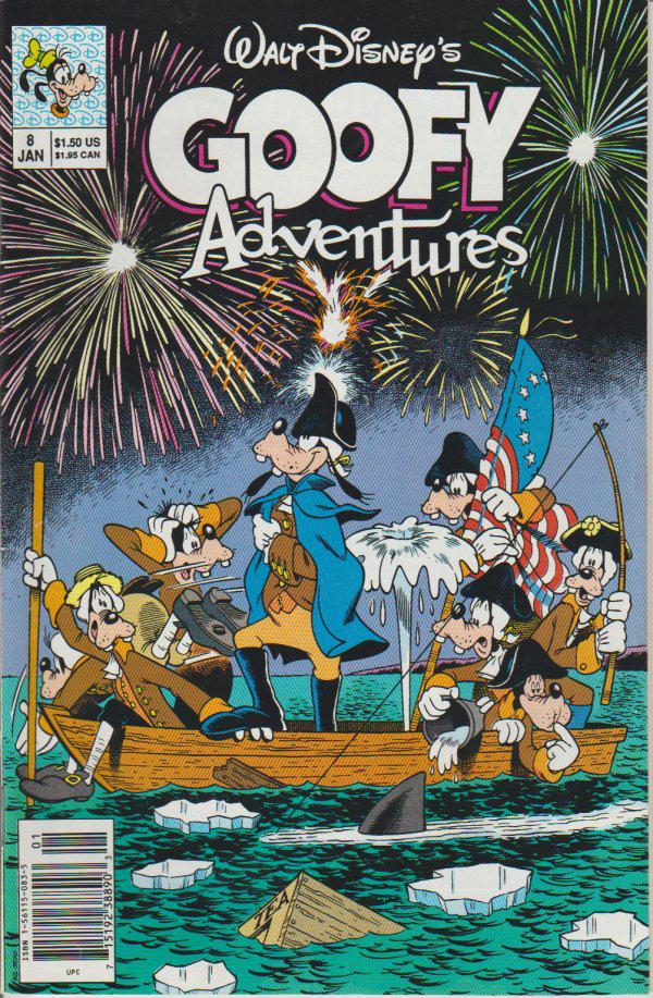 Goofy Adventures [Newsstand] #8 (1991) Comic Books Goofy Adventures