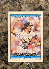 Dennis Eckersley Baseball Cards 1992 Donruss Cracker Jack Series 1 Prices