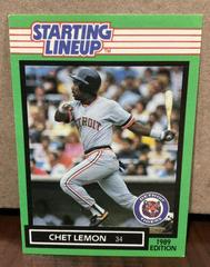 Chet Lemon Baseball Cards 1989 Kenner Starting Lineup Prices
