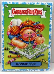 Ronnie Nose [Blue] #5a Garbage Pail Kids Book Worms Prices