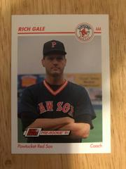Rich Gale Baseball Cards 1991 Impel Line Drive Prices