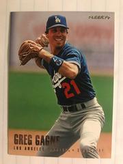 Greg Gagne #7 Baseball Cards 1996 Fleer Dodgers Team Set Prices