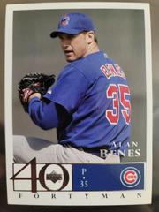 Alan Benes #470 Baseball Cards 2003 Upper Deck 40 Man Prices