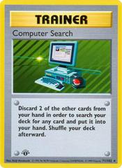 Computer Search [1st Edition] Pokemon Base Set Prices