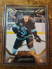 Jaden Schwartz [Gold Script] Hockey Cards 2022 Upper Deck MVP Prices