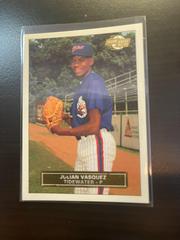 Julian Vasquez #80 Baseball Cards 1992 Fleer Excel Prices