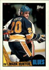 Mark Hunter #50 Hockey Cards 1987 Topps Prices