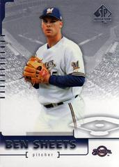 Ben Sheets #31 Baseball Cards 2004 SP Authentic Prices